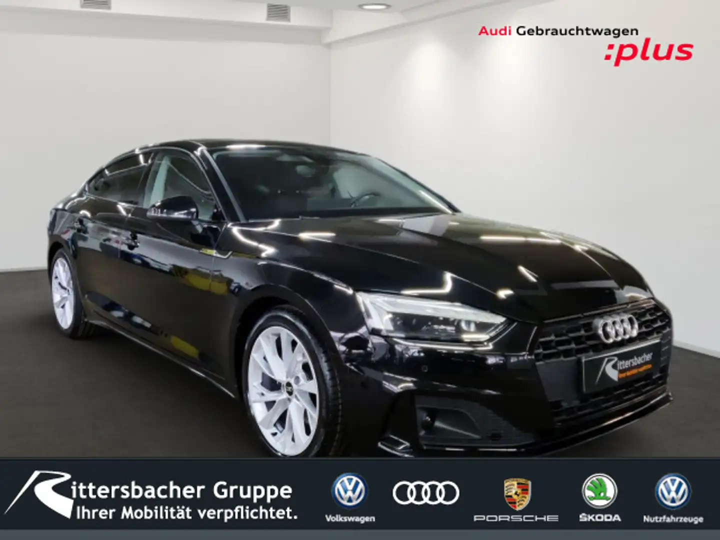 Audi A5 advanced 35 TDI Navi PANO Matrix Pa Schwarz - 1