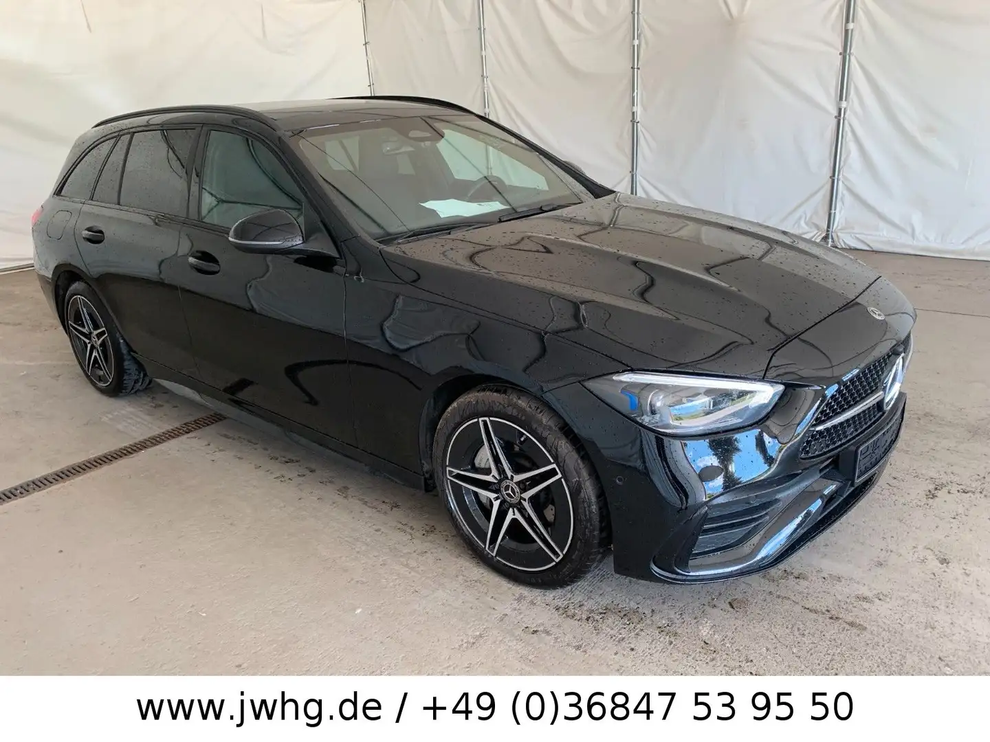Mercedes-Benz C 300 2x AMG Line NewMod Massage Pano 4xSiHz Kam Schwarz - 2