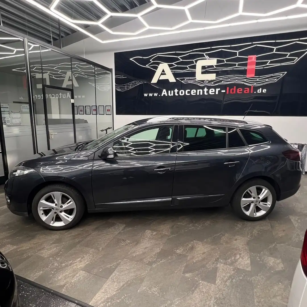 Renault Megane III Grandtour Dynamique, AHK, PDC, Blueth Grau - 2