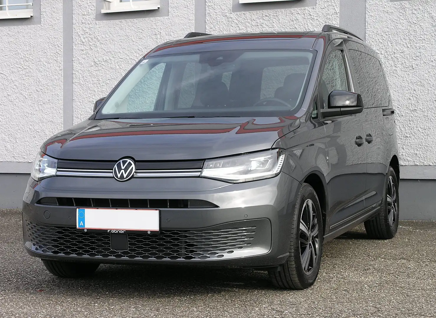 Volkswagen Caddy 2,0 TDI "mit Standheizung" Grau - 2