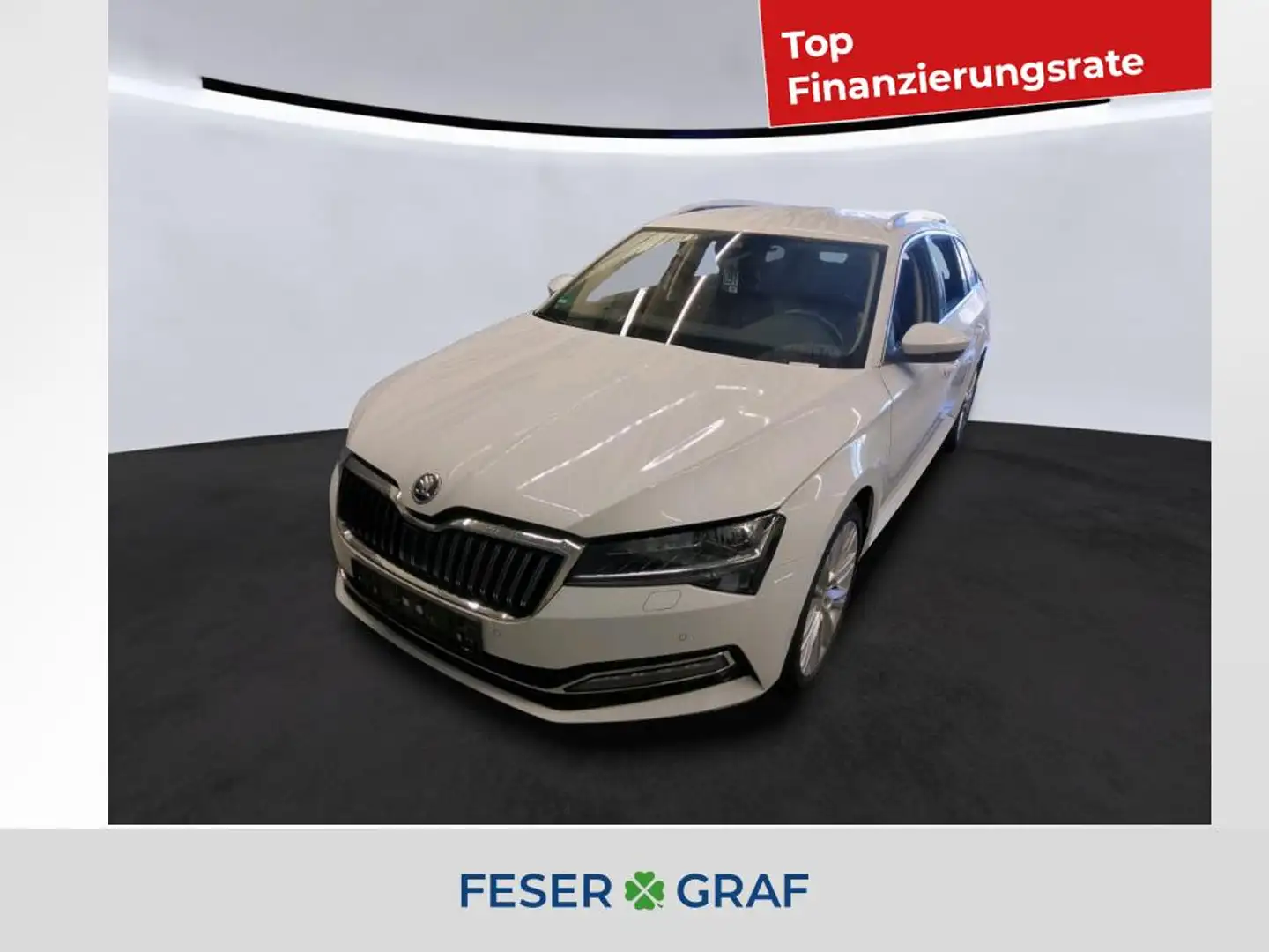 Skoda Superb Combi Style 1.5 TSI 110kW DSG AHK ACC Navi Weiß - 1