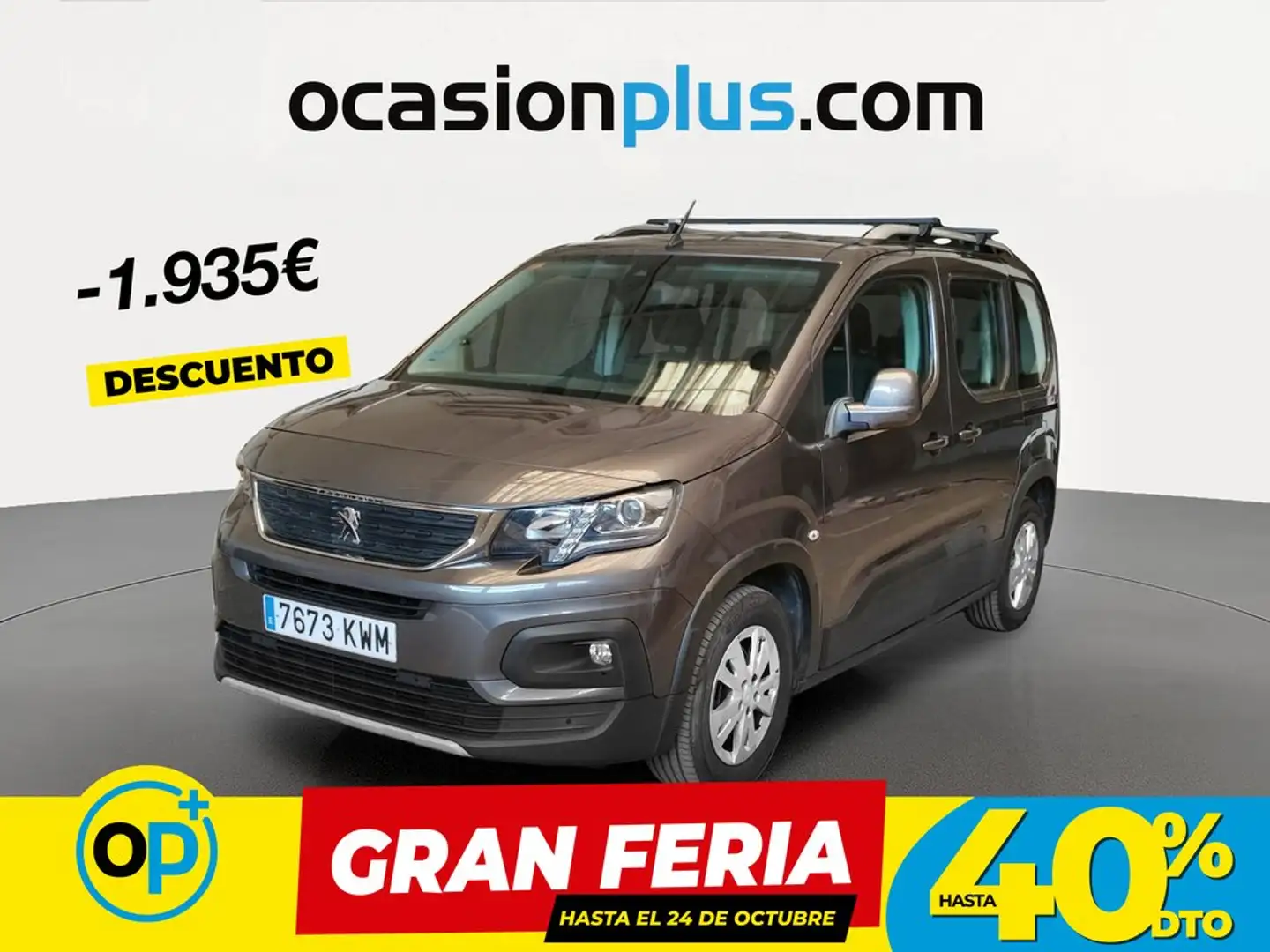 Peugeot Rifter 1.2 PureTech S&S Standard Allure 110 Marrón - 1