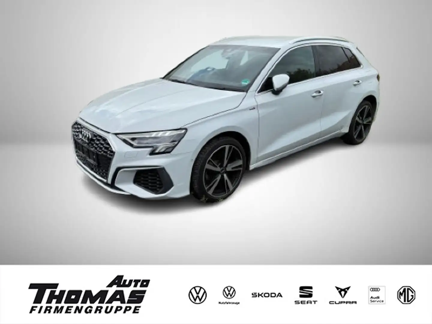 Audi A3 S line 40 TFSI e S tronic LED+B&O Weiß - 1