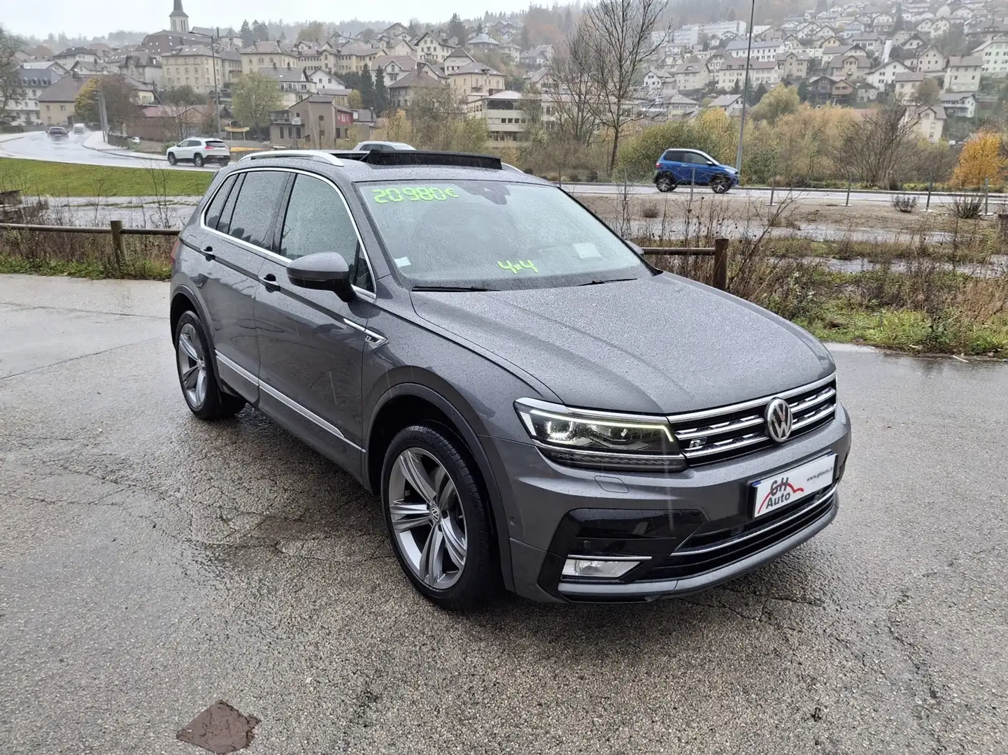 Volkswagen Tiguan 2.0 TDI 190CH CARAT 4MOTION DSG7 Gris - 2