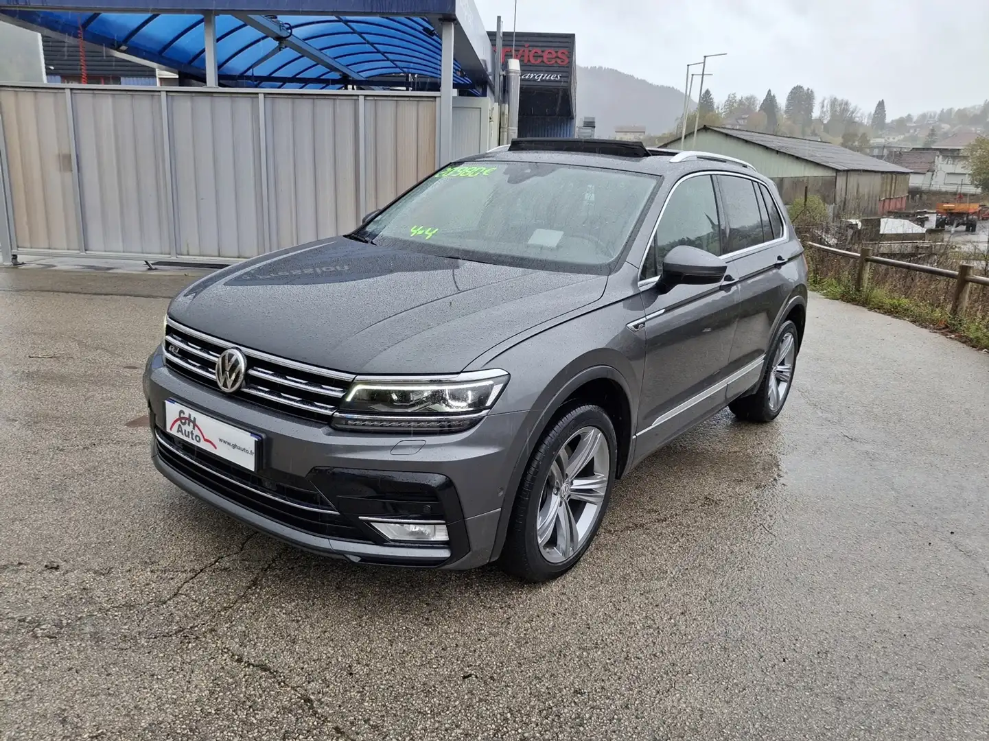 Volkswagen Tiguan 2.0 TDI 190CH CARAT 4MOTION DSG7 Gris - 1