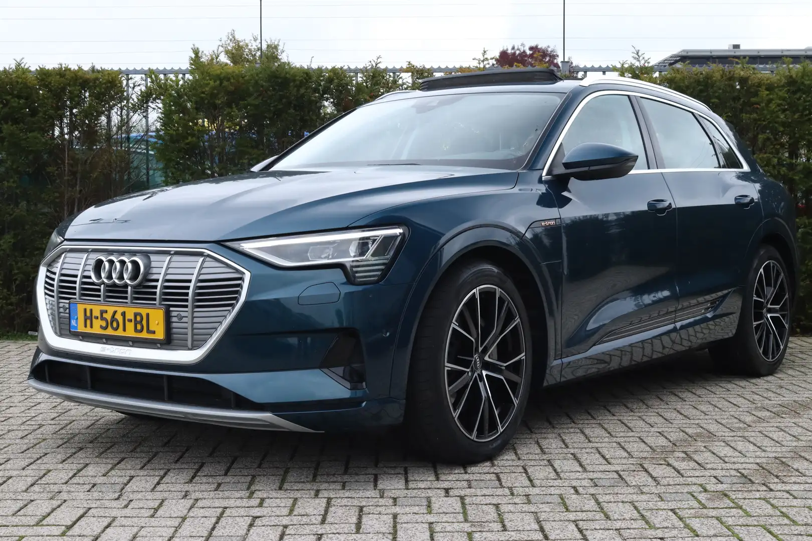 Audi e-tron 50 quattro Launch edition plus 71 kWh | Schuifdak Blauw - 1