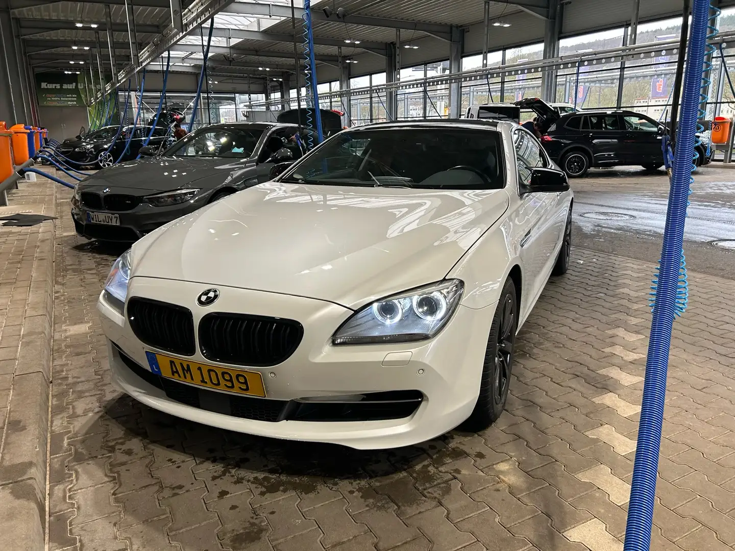 BMW 640 640d Coupe Blanc - 1