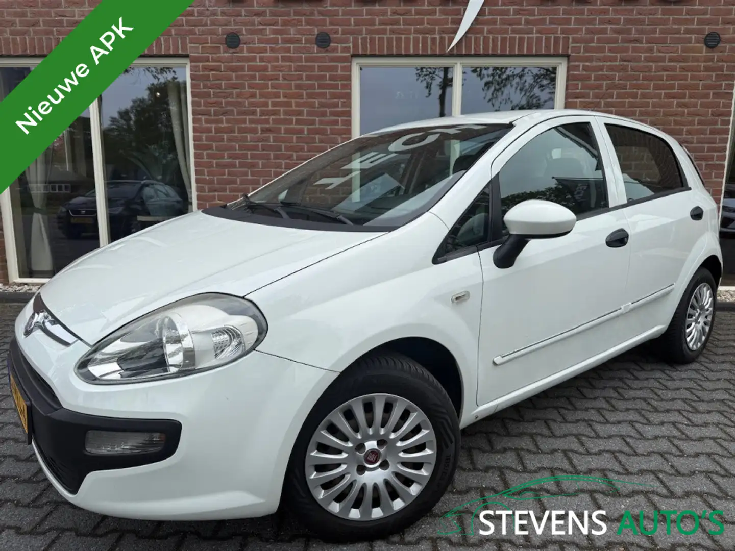 Fiat Punto Evo 1.4 Nat. Pow. Active NIEUWE APK / RIJDT GOED / AIR Weiß - 1