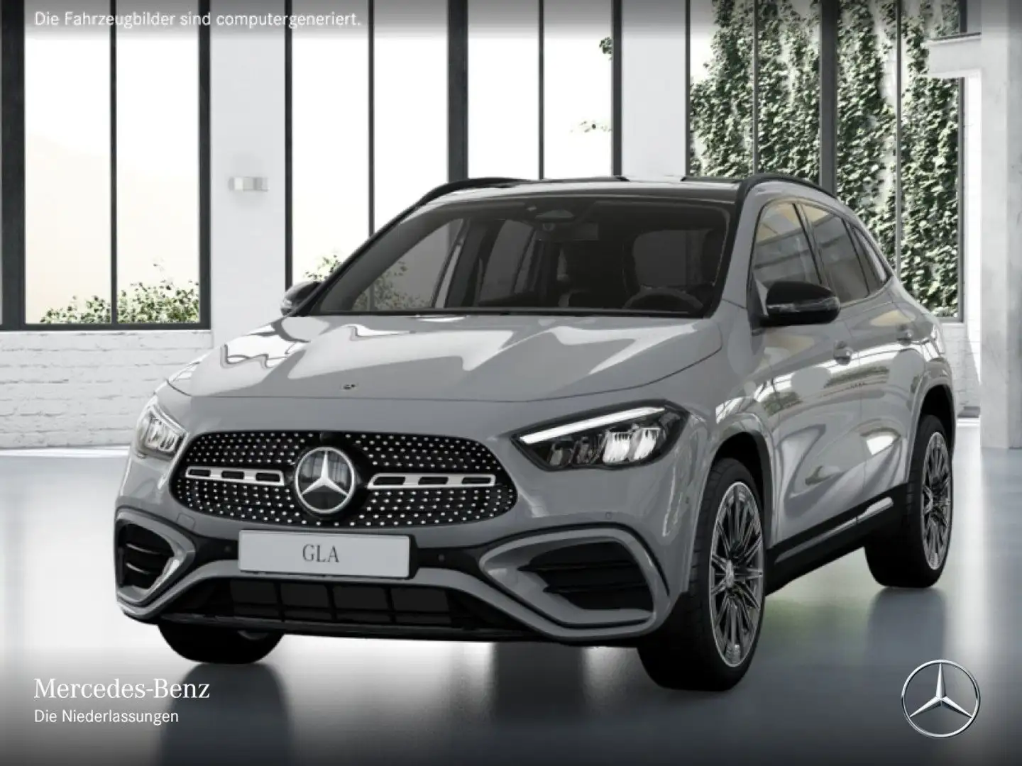 Mercedes-Benz GLA 180 AMG+NIGHT+PANO+AHK+LED+KAMERA+TOTW+7G Grau - 2