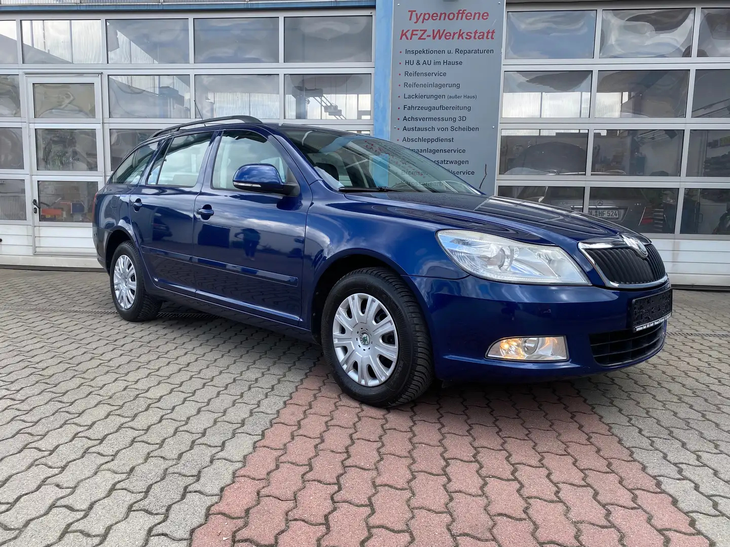 Skoda Octavia Combi 1.8 TSI DSG, 1.Hand, Tempomat, HU/AU neu Blu/Azzurro - 2