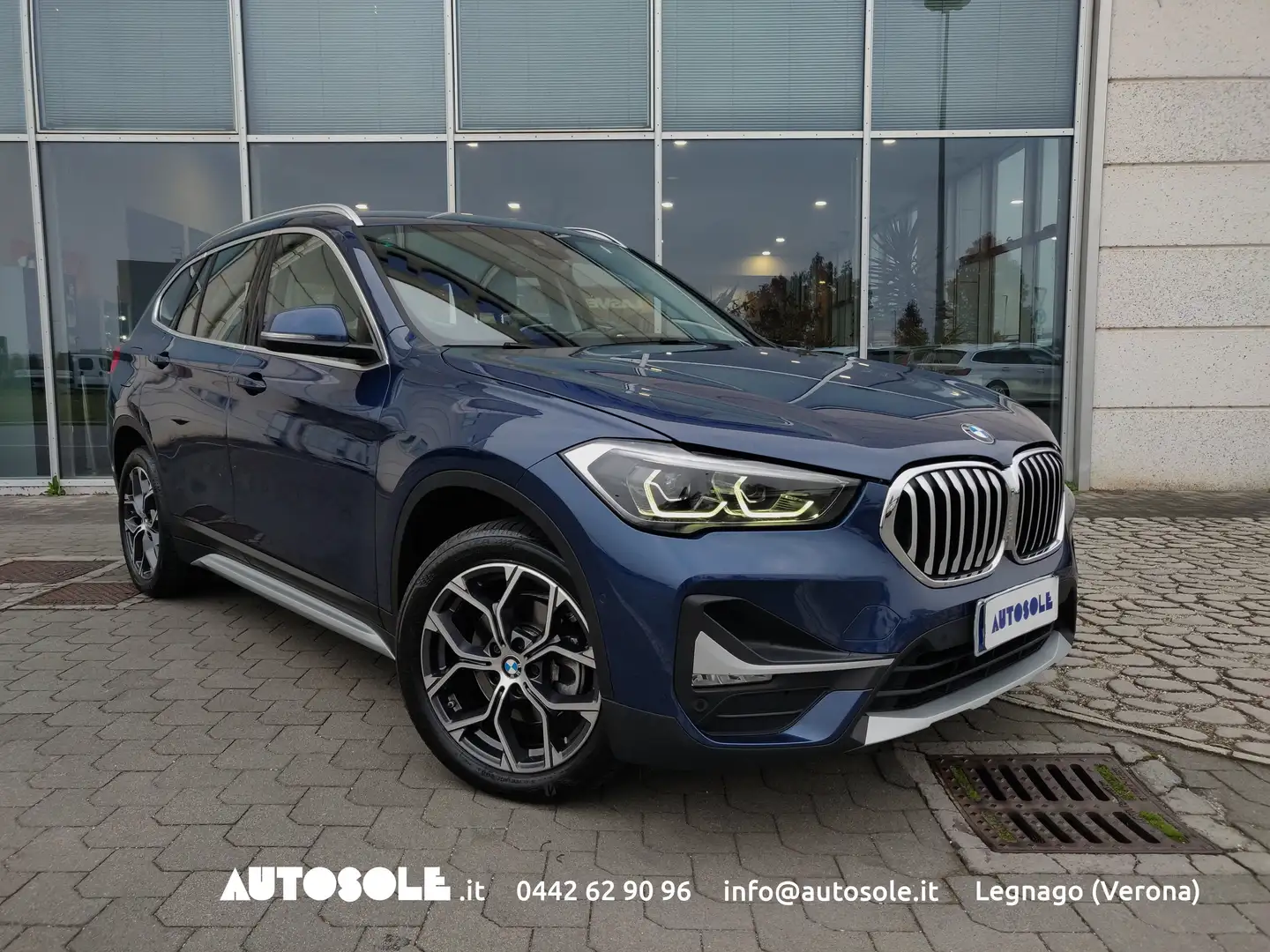 BMW X1 X1 Xdrive 18D XLine Plus Automatica Bleu - 1