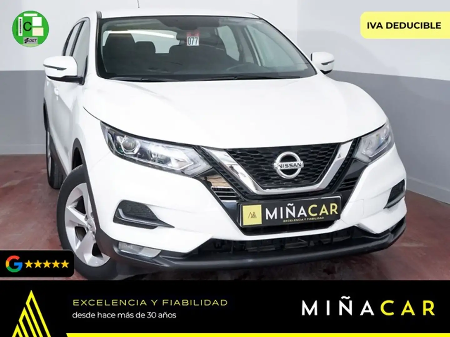 Nissan Qashqai 1.3 DIG-T Acenta 4x2 103kW Blanco - 1