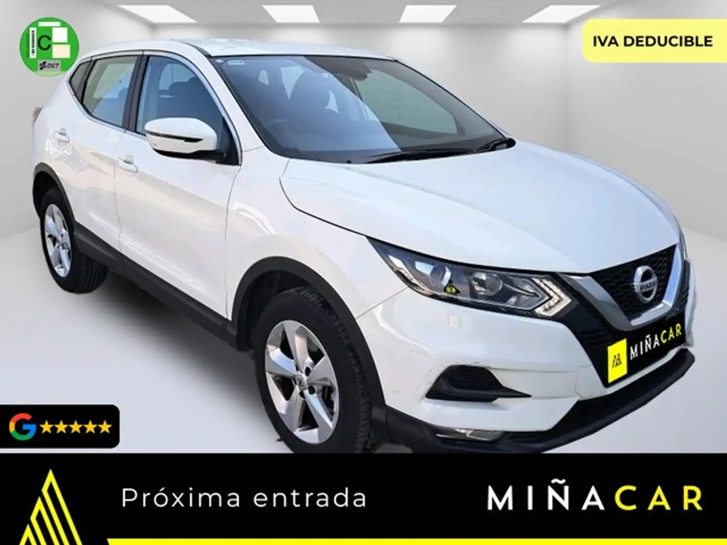Nissan Qashqai 1.3 DIG-T Acenta 4x2 103kW Bianco - 1