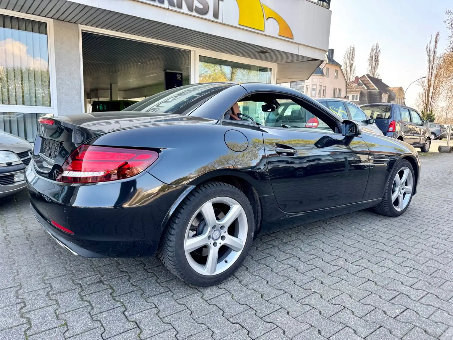 Mercedes-Benz SLC 180 *95tkm+Airscarf+Navi+Totwinkel+Leder* Negro - 2