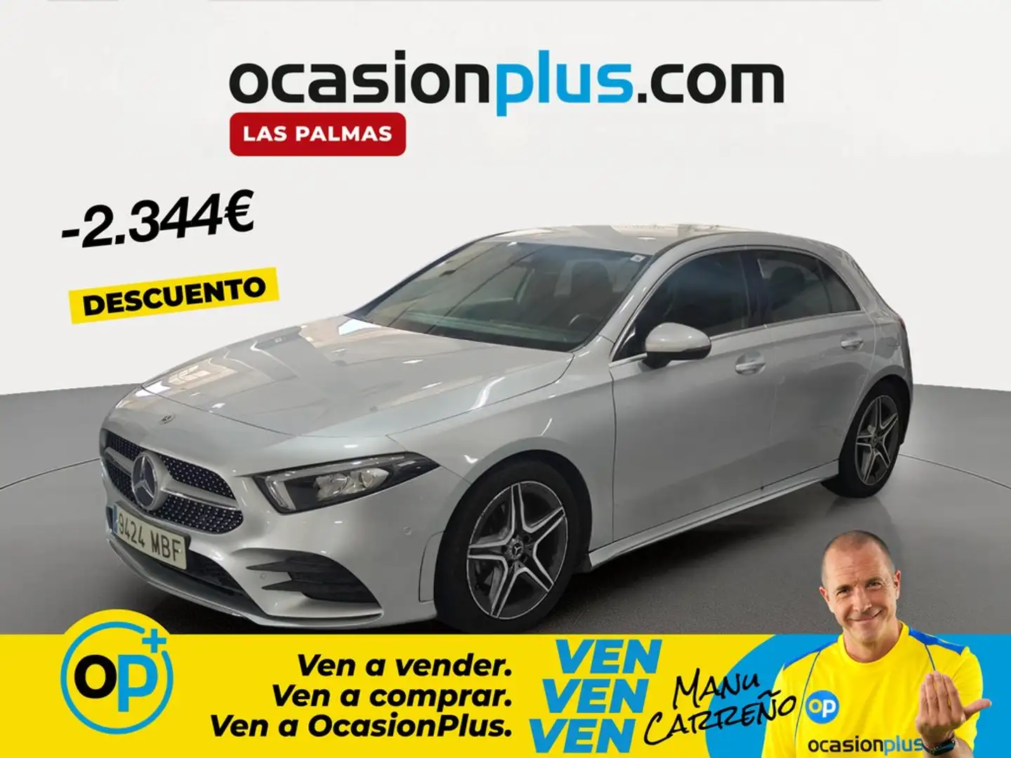 Mercedes-Benz A 200 7G-DCT Gris - 1