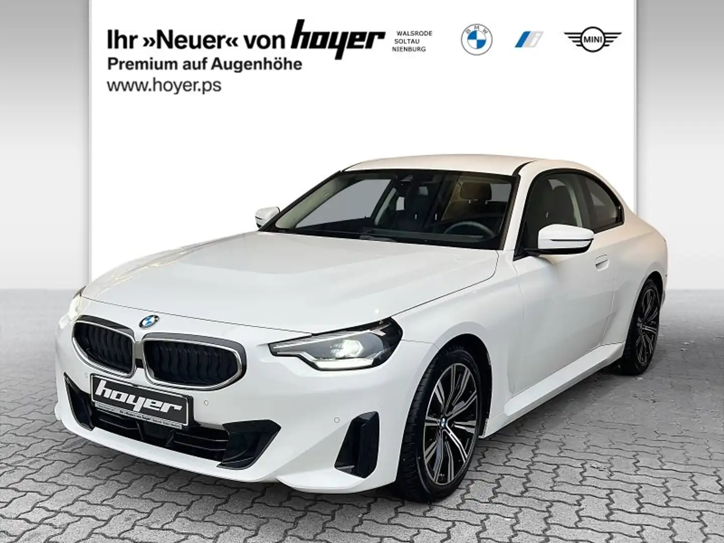 BMW 218 i Coupé Live Cockpit Plus DAB LED Shz PDC Weiß - 1