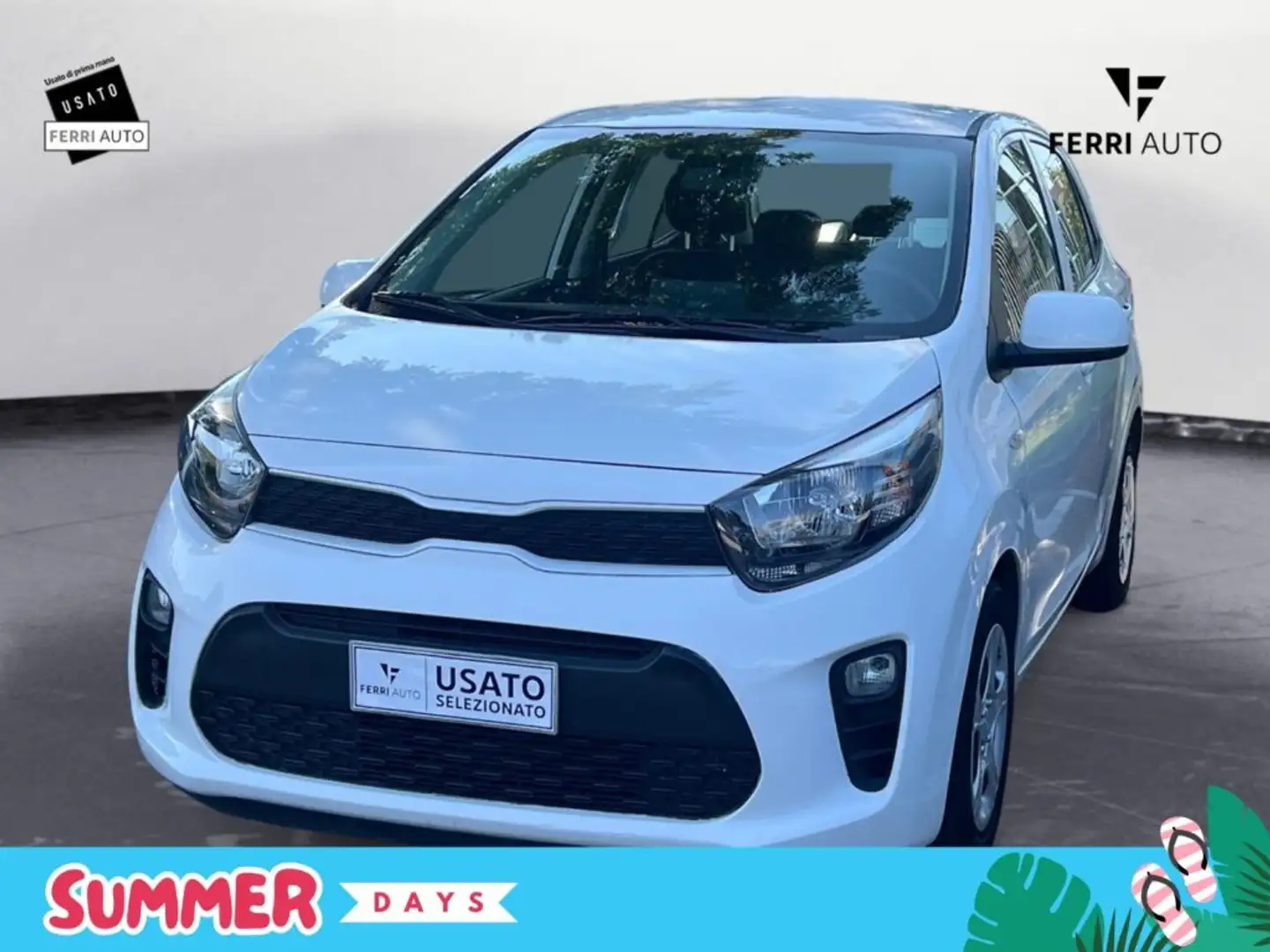 Kia Picanto 1.0 12V 5 porte Urban Blanco - 1