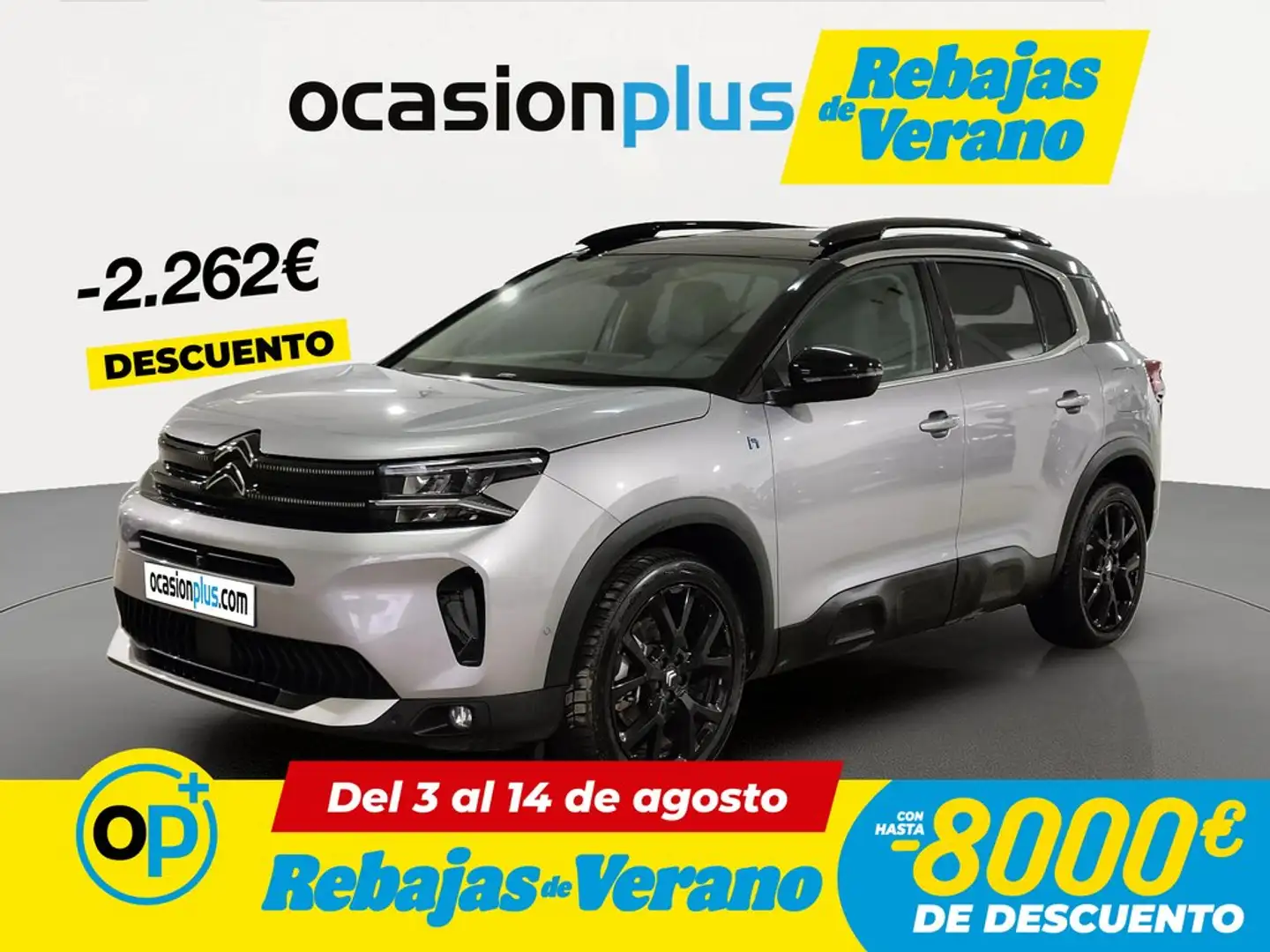 Citroen C5 Aircross Hybrid Max EAT8 225 Gris - 1