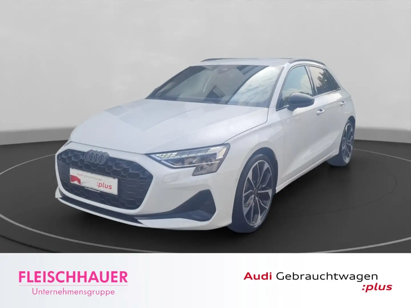 Audi A3 Sportback 35 TDI S-line+DSG+Navi+LED+ACC+Navi+CarP Weiß - 1