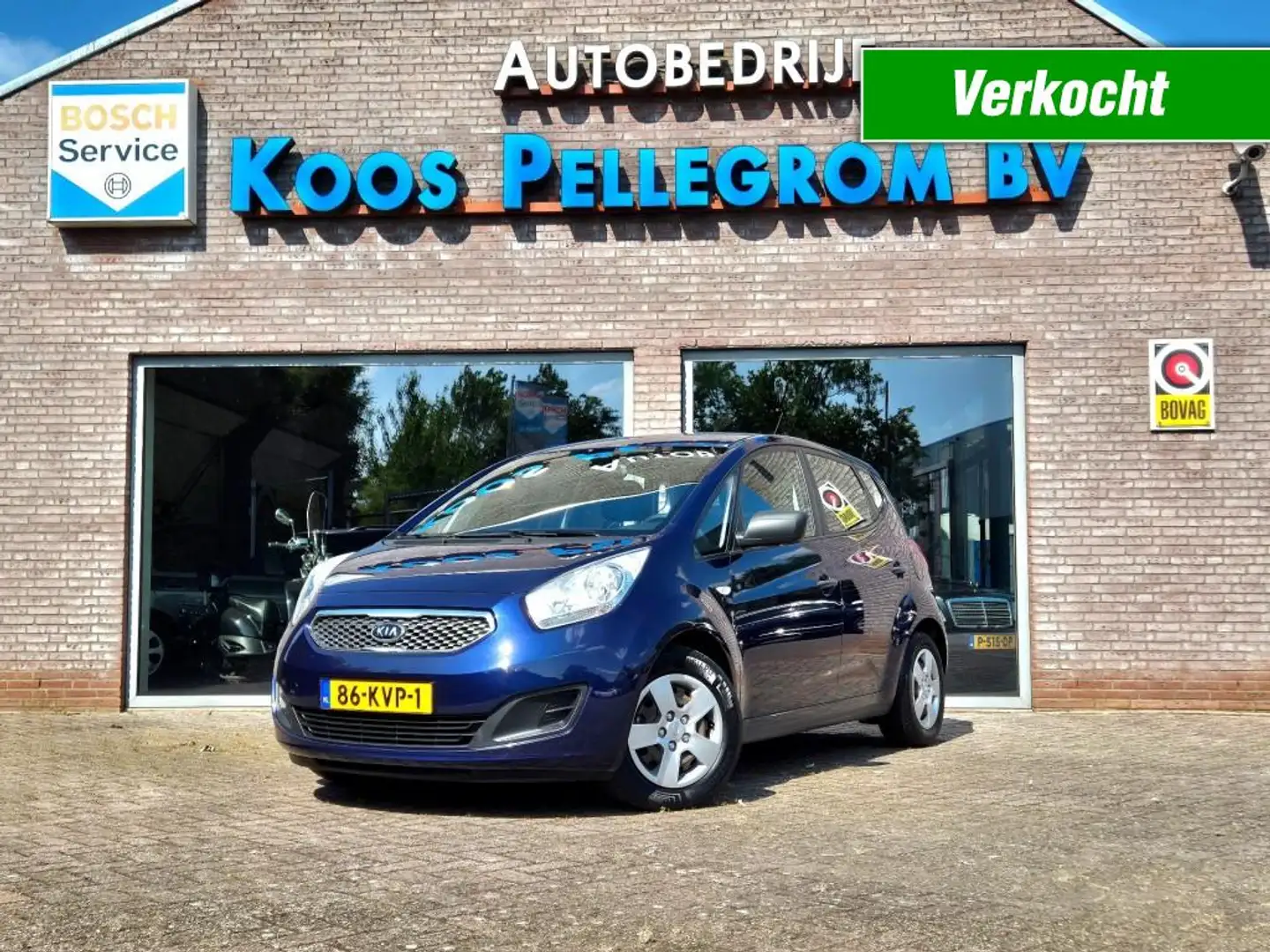 Kia Venga 1.6 CVVT X-TRA/ AUTOMAAT /BOVAG GARANTIE Синій - 1