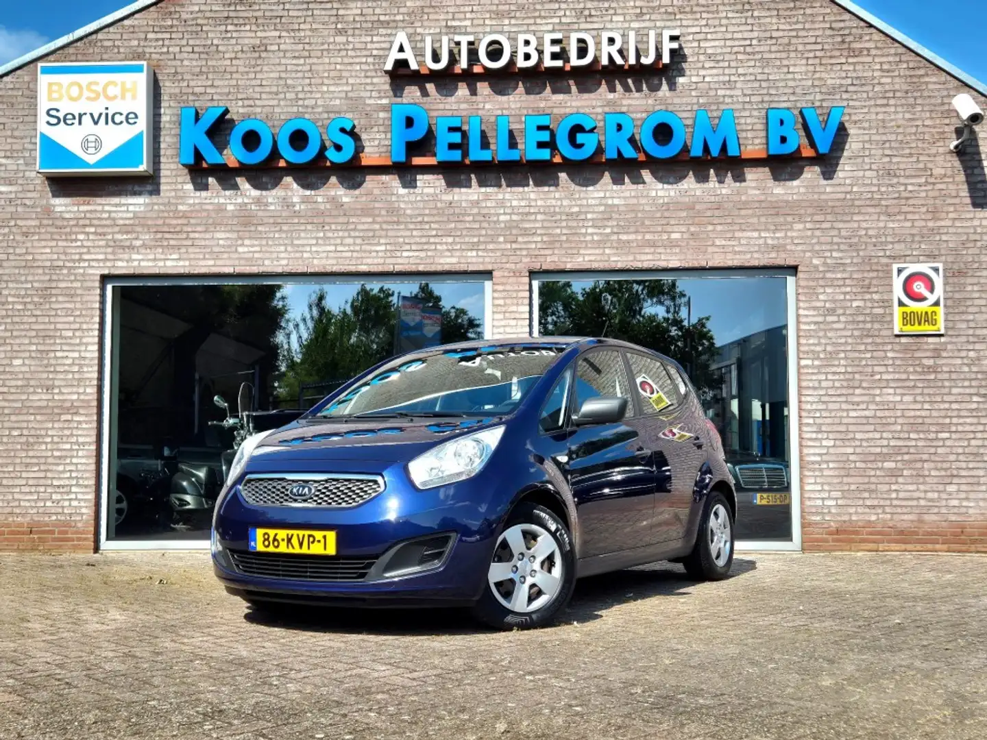 Kia Venga 1.6 CVVT X-TRA/ AUTOMAAT /BOVAG GARANTIE Blau - 1