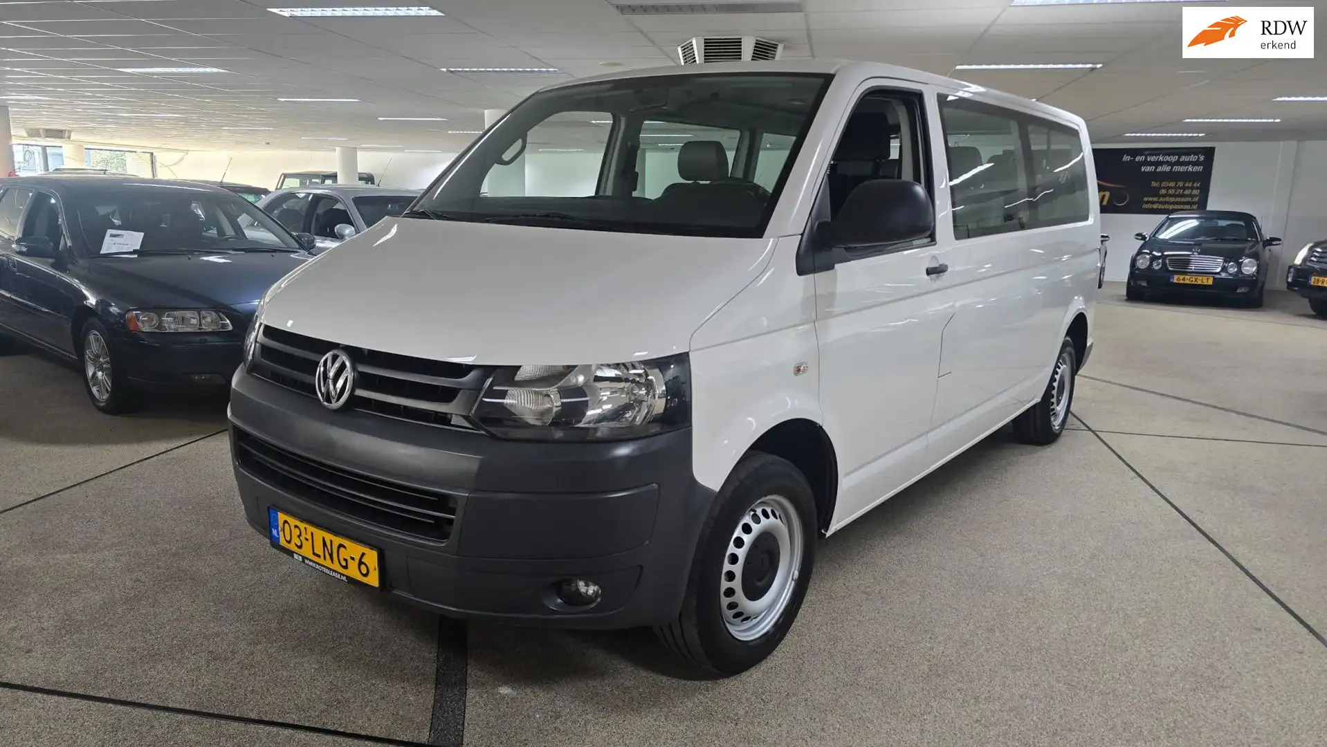 Volkswagen 2.0 TDI L2H3 Trendline 9 Persoons!! AUTOMAAT!! 114 Weiß - 1