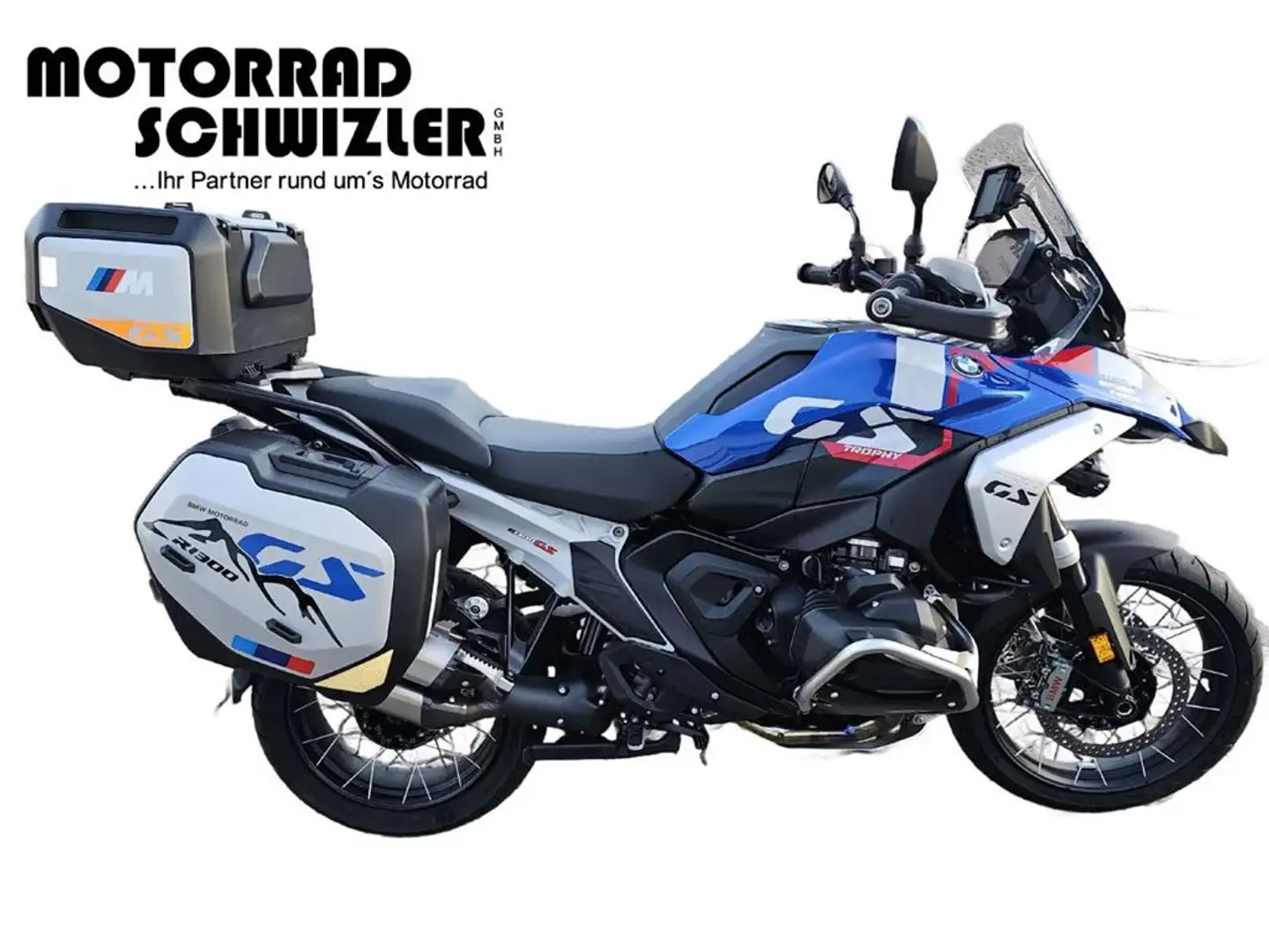 BMW R 1300 GS Koffer, Topcase Blau - 1
