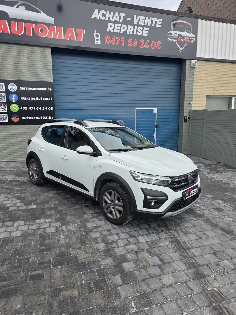 Dacia Sandero NAVIGATION//GARANTIE//BOITE AUTOMATIQUE Blanc - 2