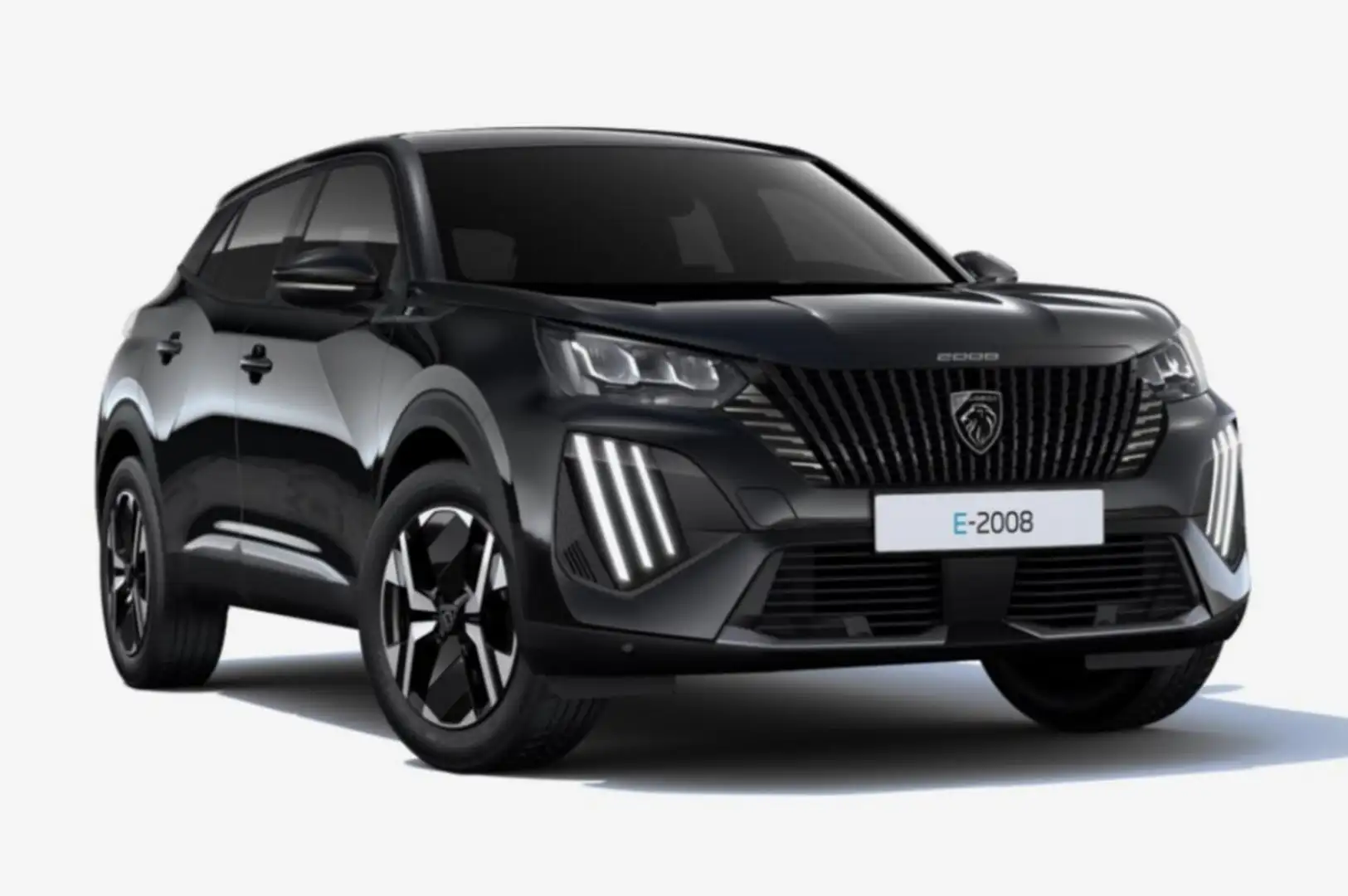 Peugeot 2008 54 kWh Allure 11kW-OBC WärmeP CarP 2xPDC 115 kW... Schwarz - 2