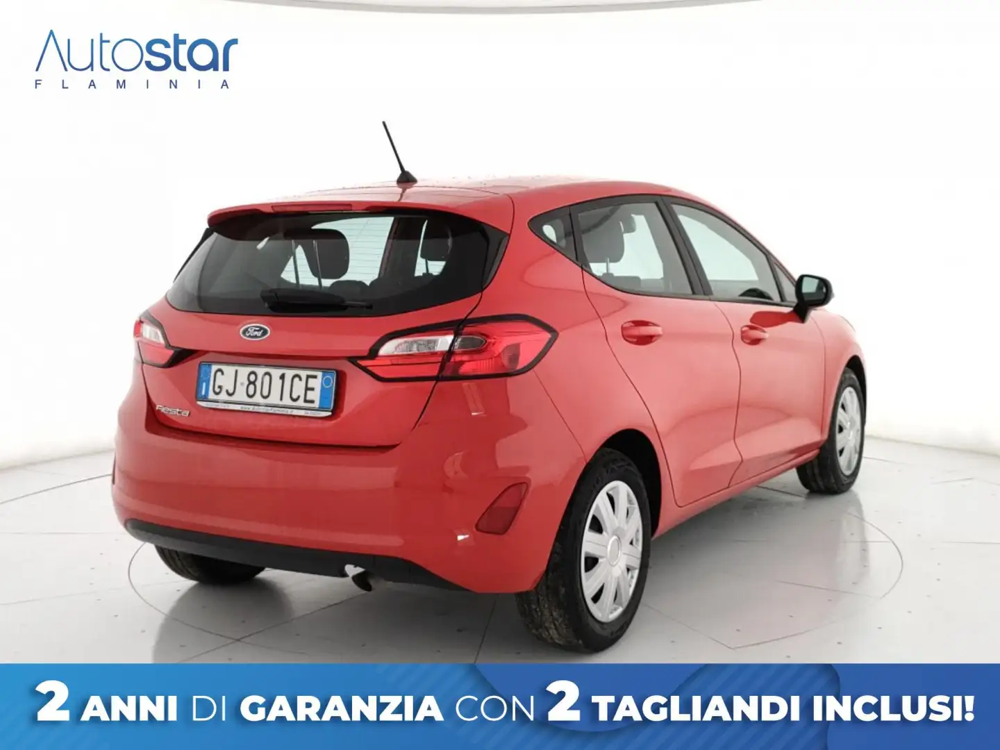 Ford Fiesta 5p 1.1 Plus 75cv Rosso - 2