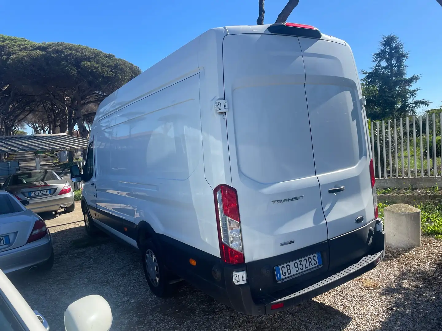 Ford Transit jumbo 350 tre posti mhev 170cv trendl4h3 Bianco - 2