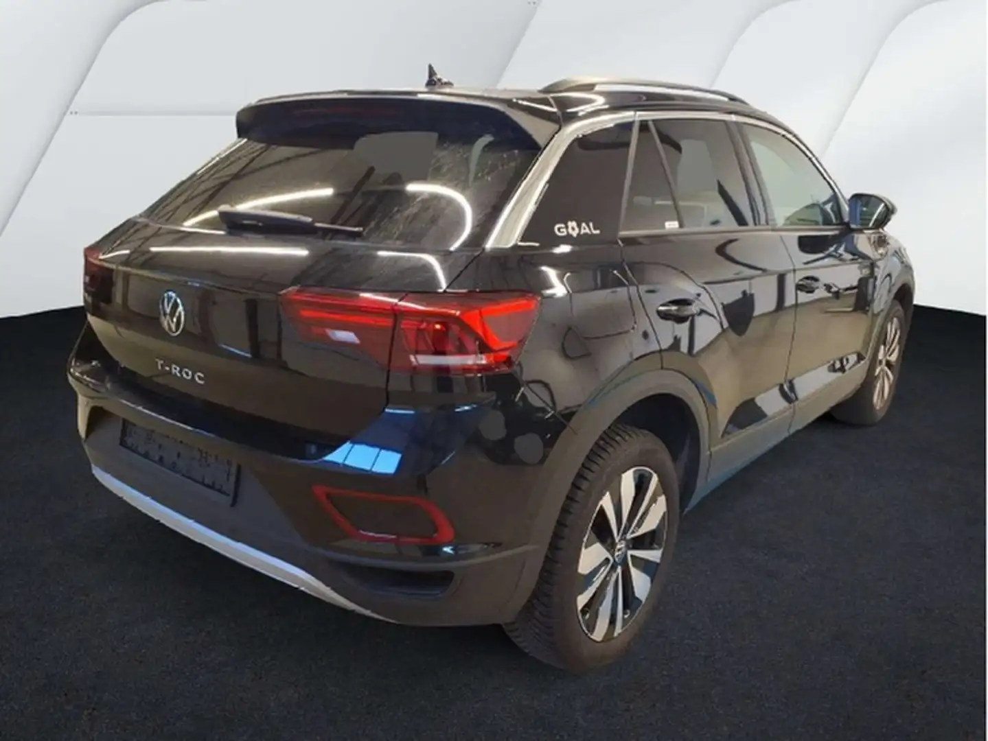 Volkswagen T-Roc 1.0 TSI Goal NAVI LED GJ-REIFEN PARK-ASSIST ACC Schwarz - 2