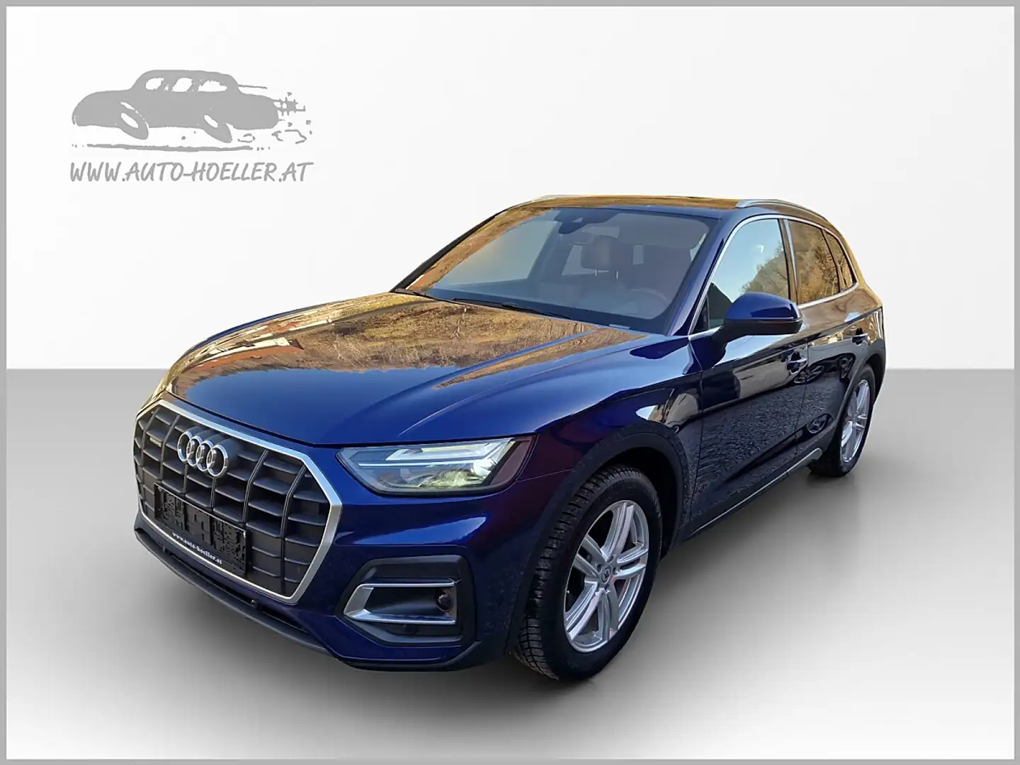 Audi Q5 40 TDI quattro S-tronic S-Line *el.AHK* Blau - 1