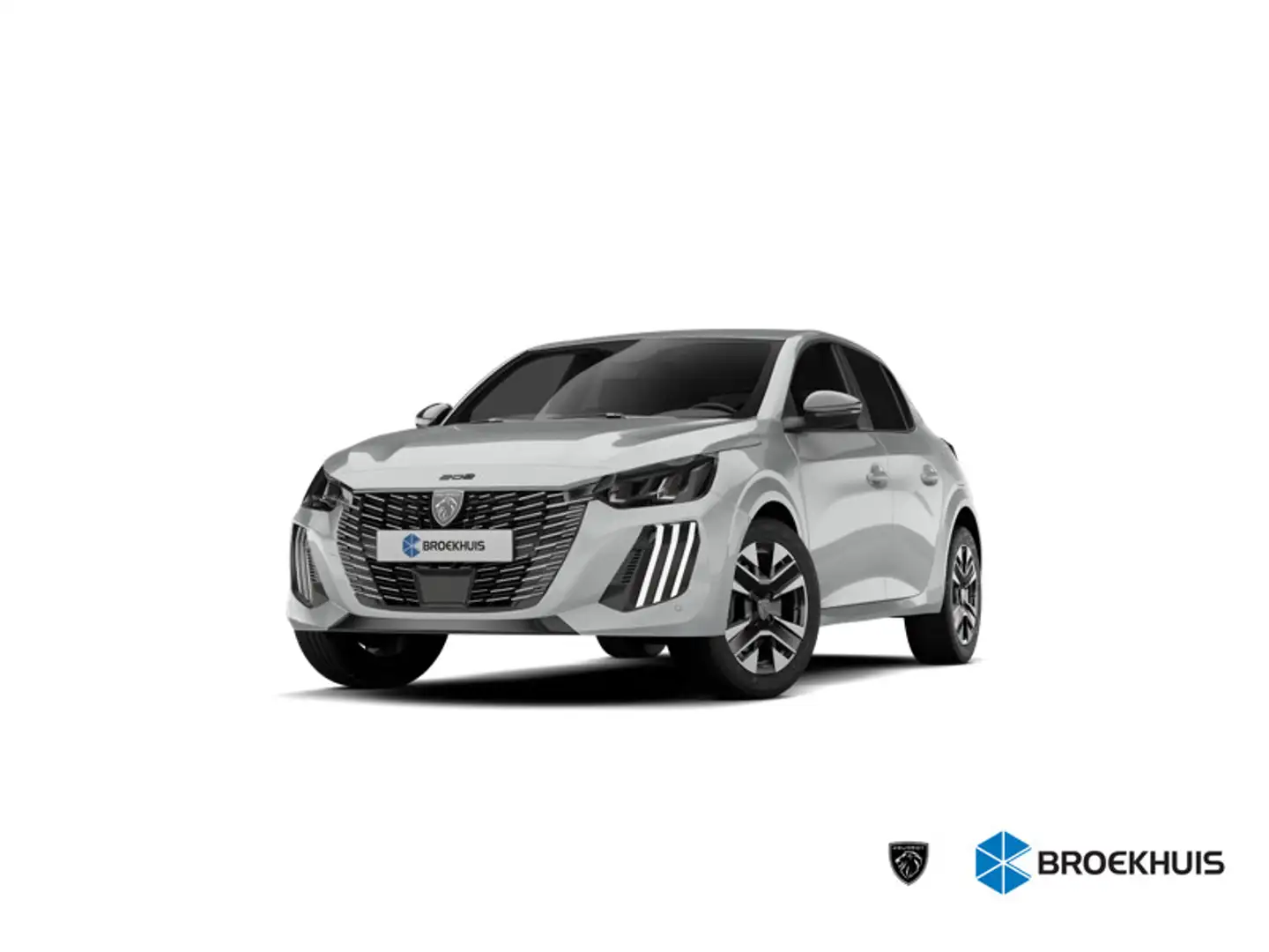 Peugeot 208 Style | Dashboard en deurpanelen in kunststof met Grijs - 1