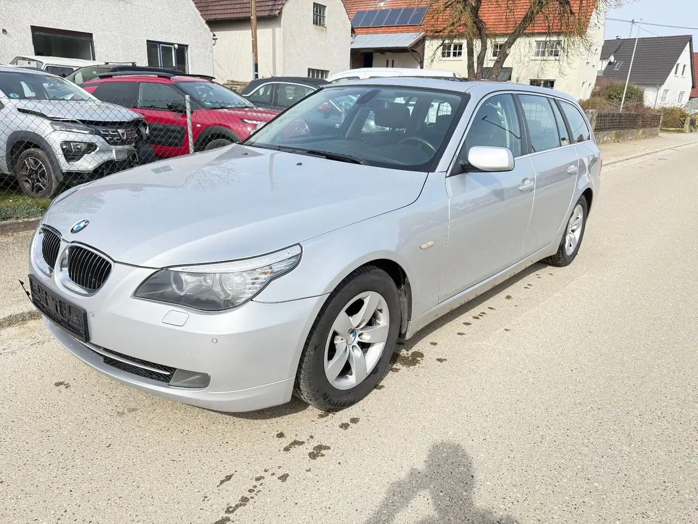 BMW 525 5 Touring , Xenon, Panoramadach Plateado - 2