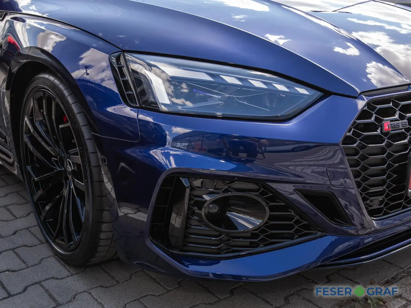 Audi RS5 Coupé Matrix,Pano,HuD,B&O,ACC,Navi+ Bleu - 2