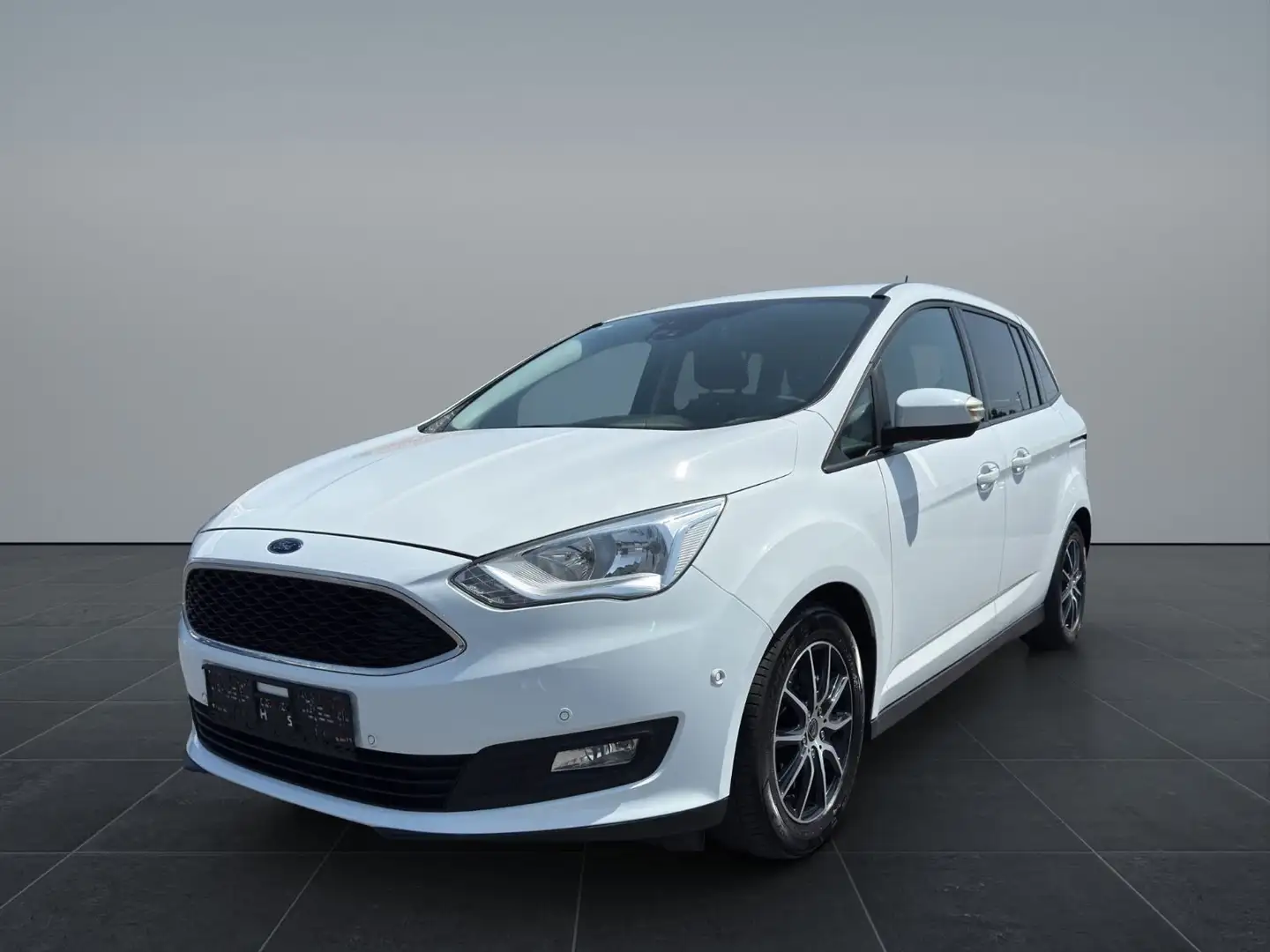 Ford Grand C-Max Grand*Coll&Connect*PDC*NAVI*EU6TEMP Blanc - 1