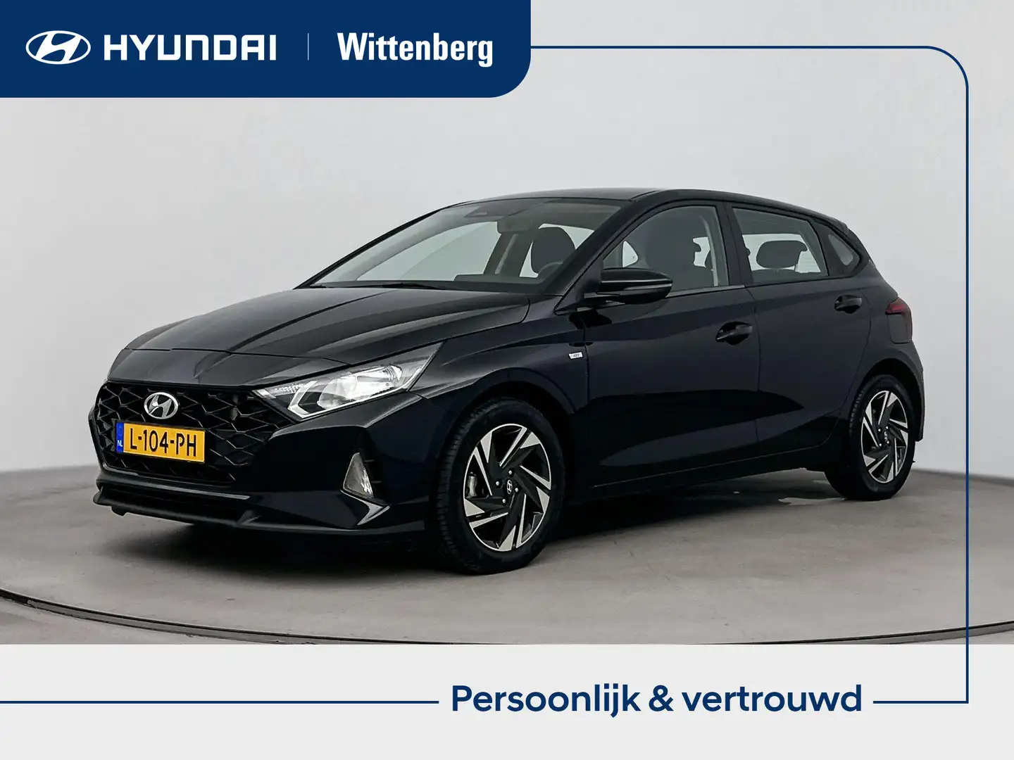 Hyundai i20 1.0 T-GDI COMFORT SMART | NAVI | 16'' LMVELGEN | C Zwart - 1