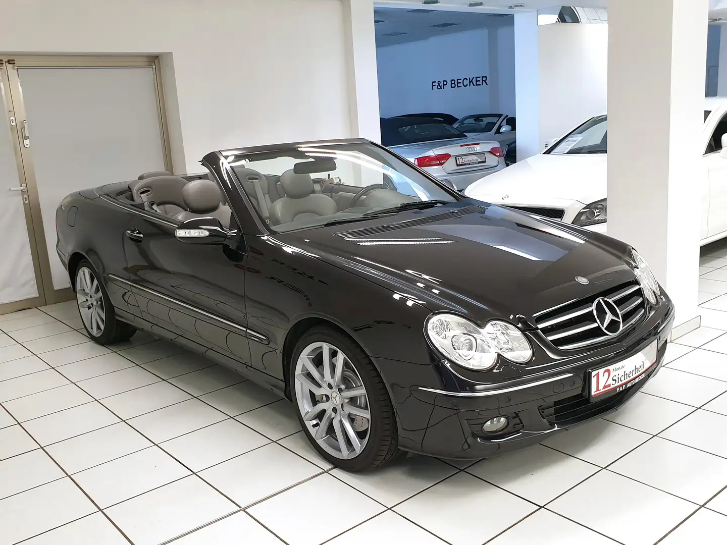 Mercedes-Benz CLK 200 Cabrio Kompressor Automatik 2.Hand Scheckheft Noir - 2