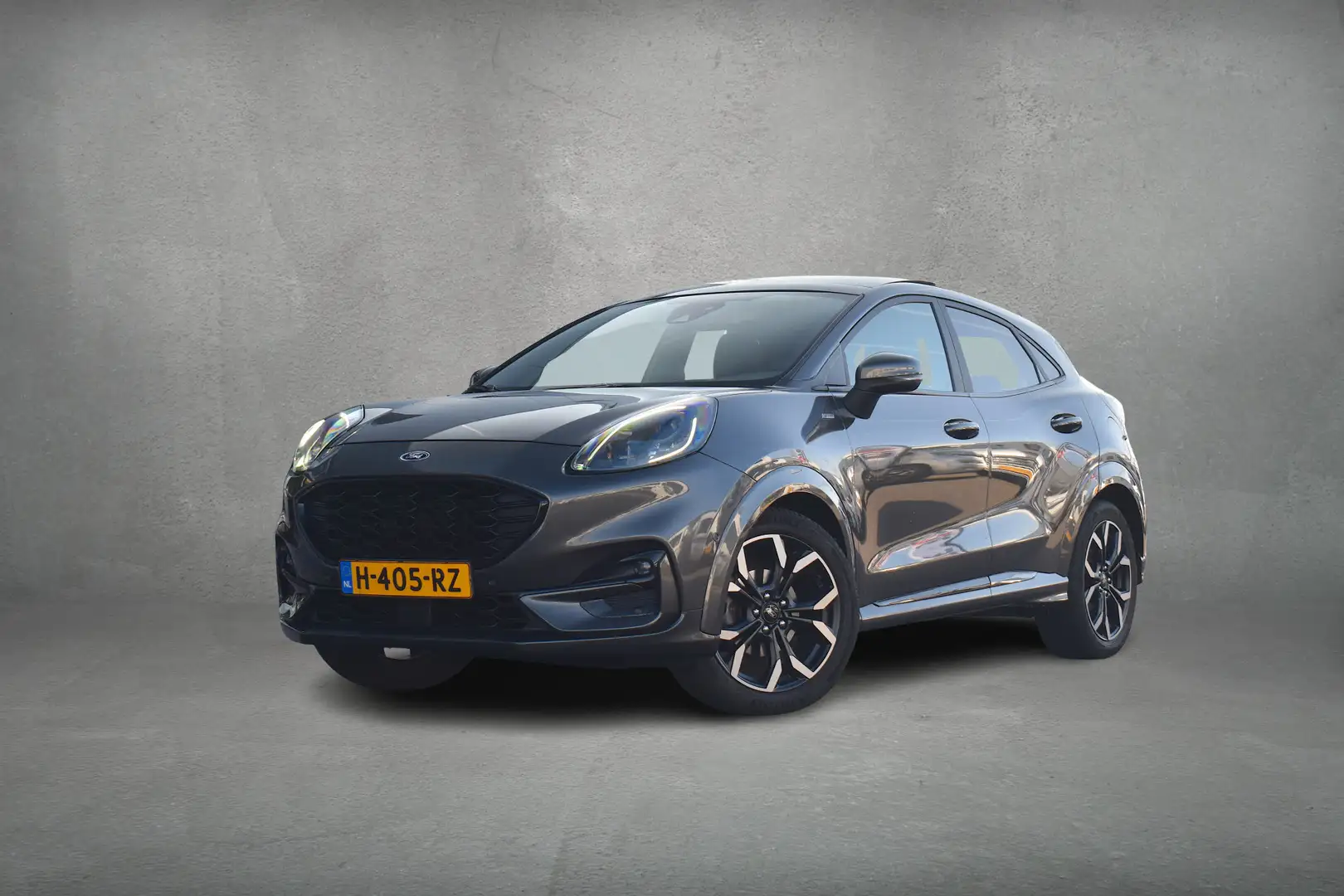 Ford Puma 1.0 EcoBoost Hybrid ST-Line X | Pano | Half Leer | Grijs - 2