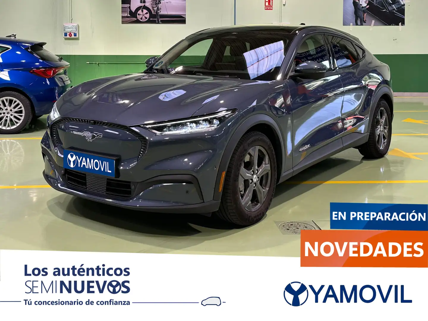 Ford Mustang RWD Rango extendido Bleu - 1