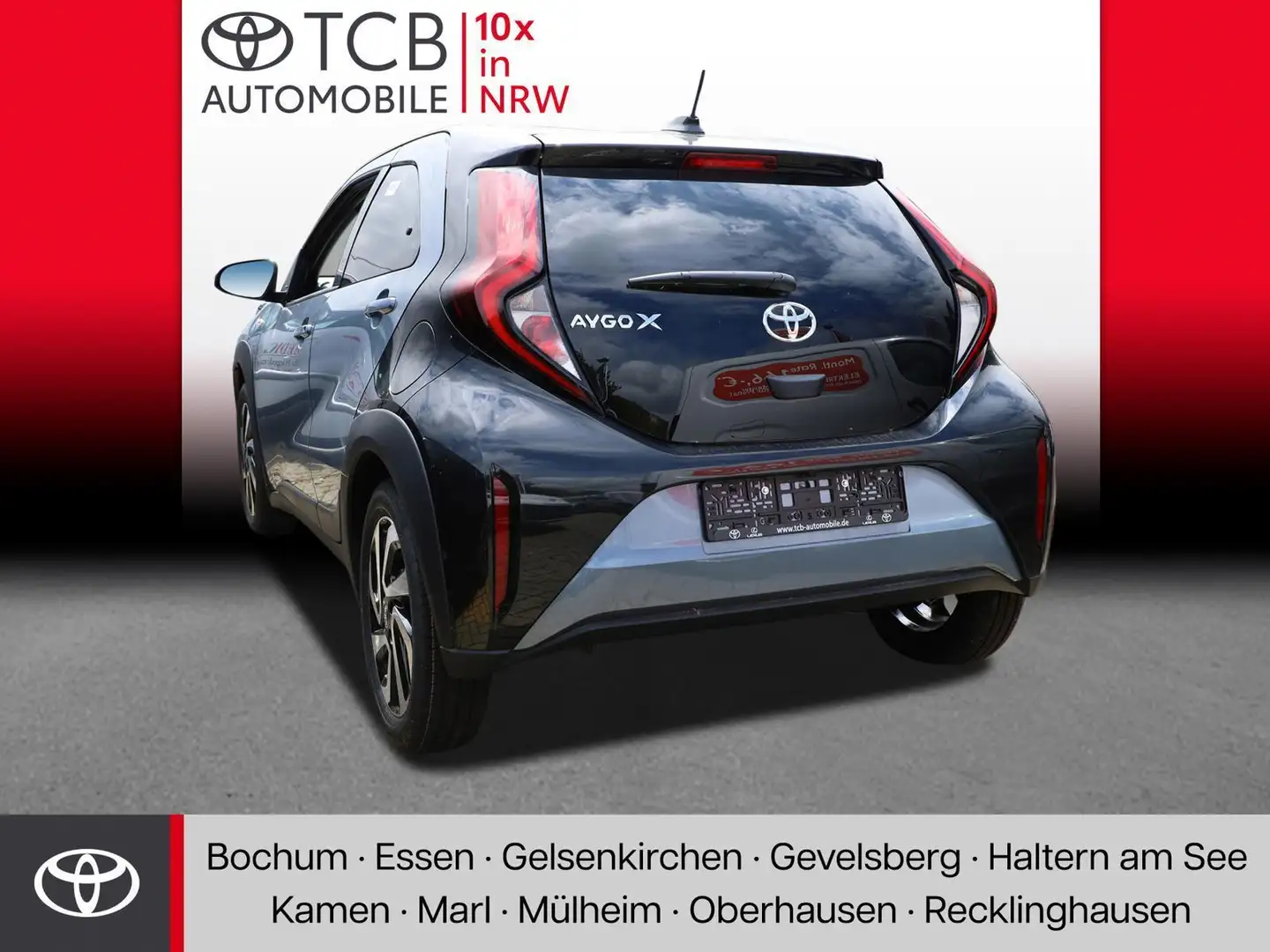 Toyota Aygo X 1.0 Teamplayer SHZ PDC KLIMA BT ZV Gris - 2