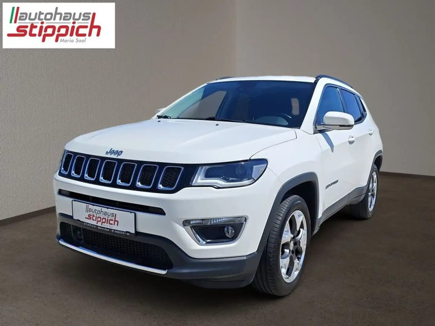 Jeep Compass 1,4 Mair 170 AT Limited AWD Weiß - 1