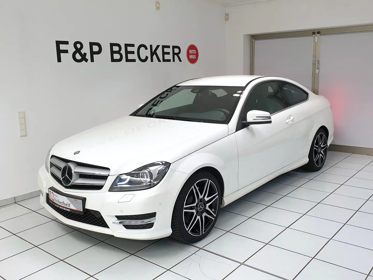 Mercedes-Benz C 350 Coupe 7G-TRONIC AMG Line Plus  1.Hand Blanc - 1