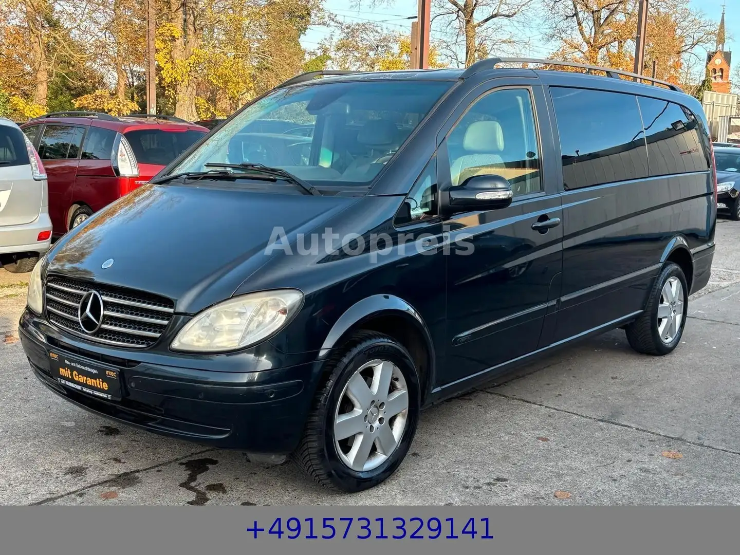 Mercedes-Benz Viano 2.2 CDI Activity lang Klima Leder AHK PDC Silber - 1