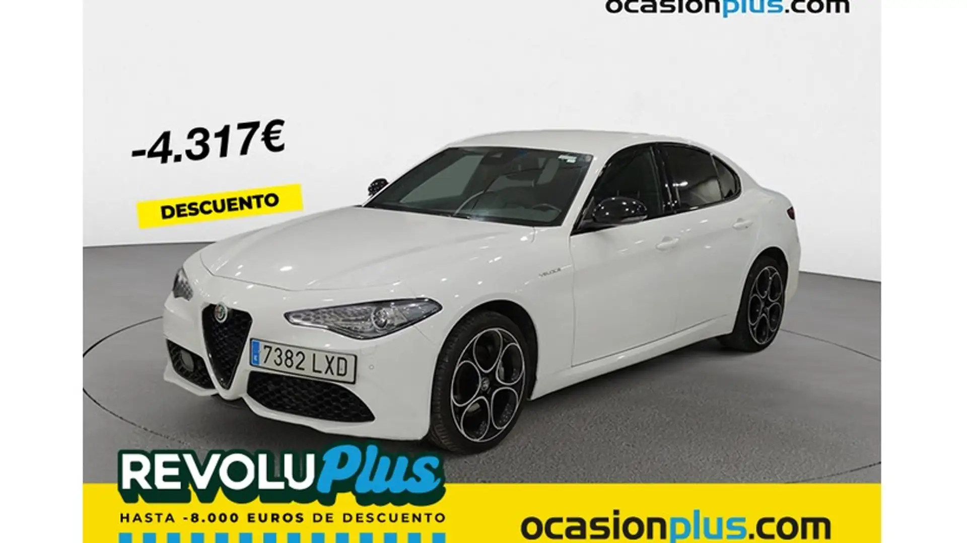 Alfa Romeo Giulia 2.0 GME Veloce Q4 ATX 280 Blanco - 1
