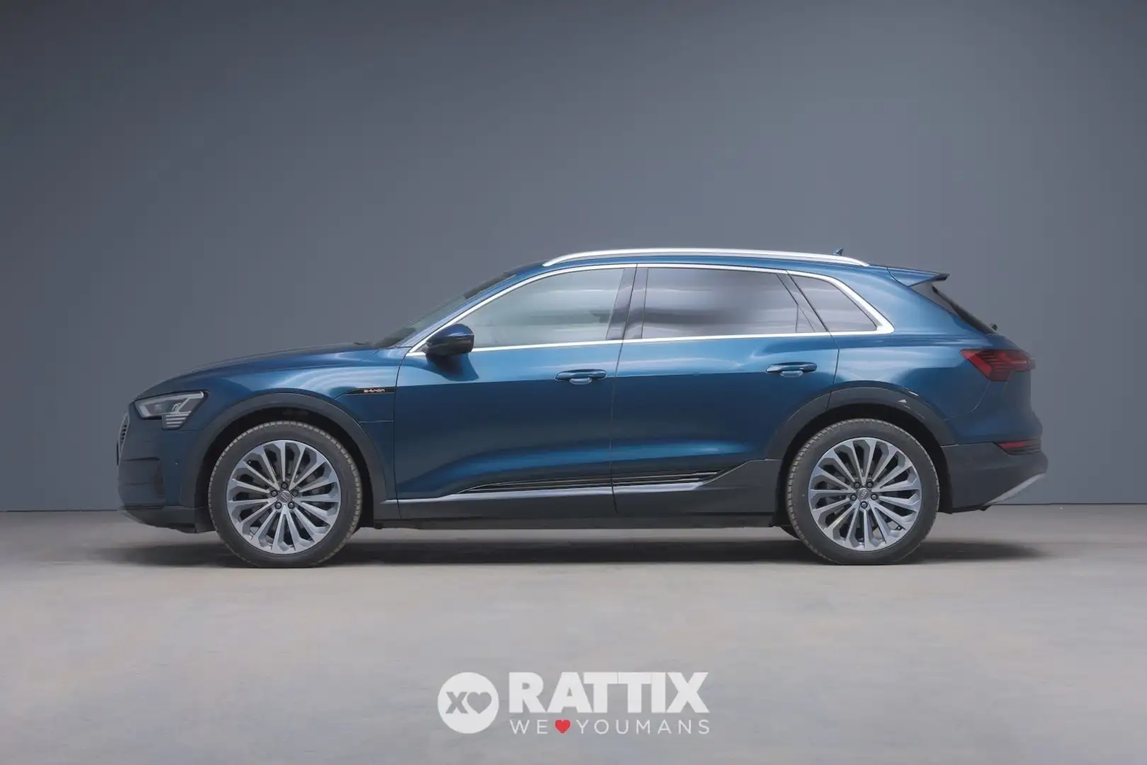 Audi e-tron motore elettrico 55 Business Quattro CVT + tetto Blu/Azzurro - 2