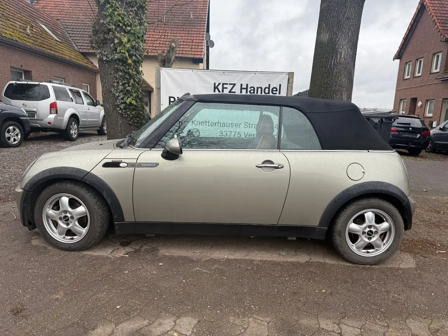 MINI Cooper Cabrio 1.6 Cabrio  Sidewalk+Leder+AHK+Getriebeproblem Plateado - 2
