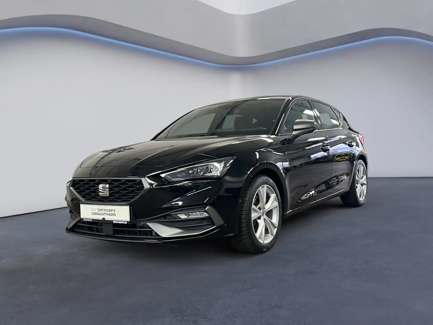 SEAT Leon FR-Line 2.0 TDI DSG NAVI+LED+KAMERA+PDC+SHZ Noir - 1