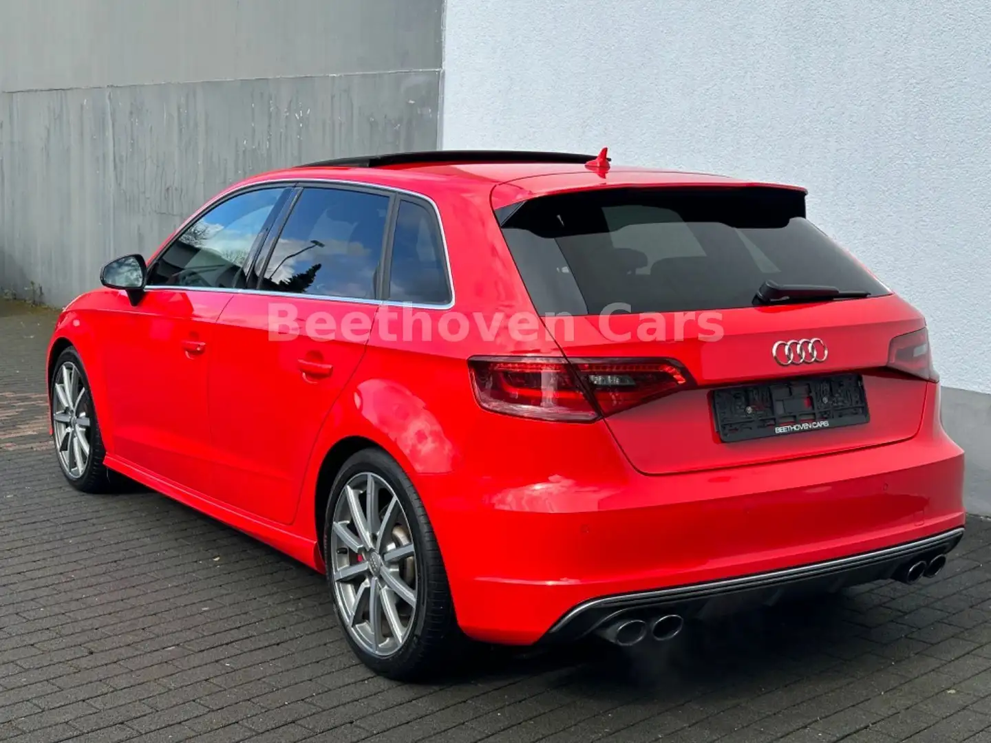 Audi S3 Sportback|Nur 76 TKM|I.HAND|PANO|LED|NAV|R.KA crvena - 2